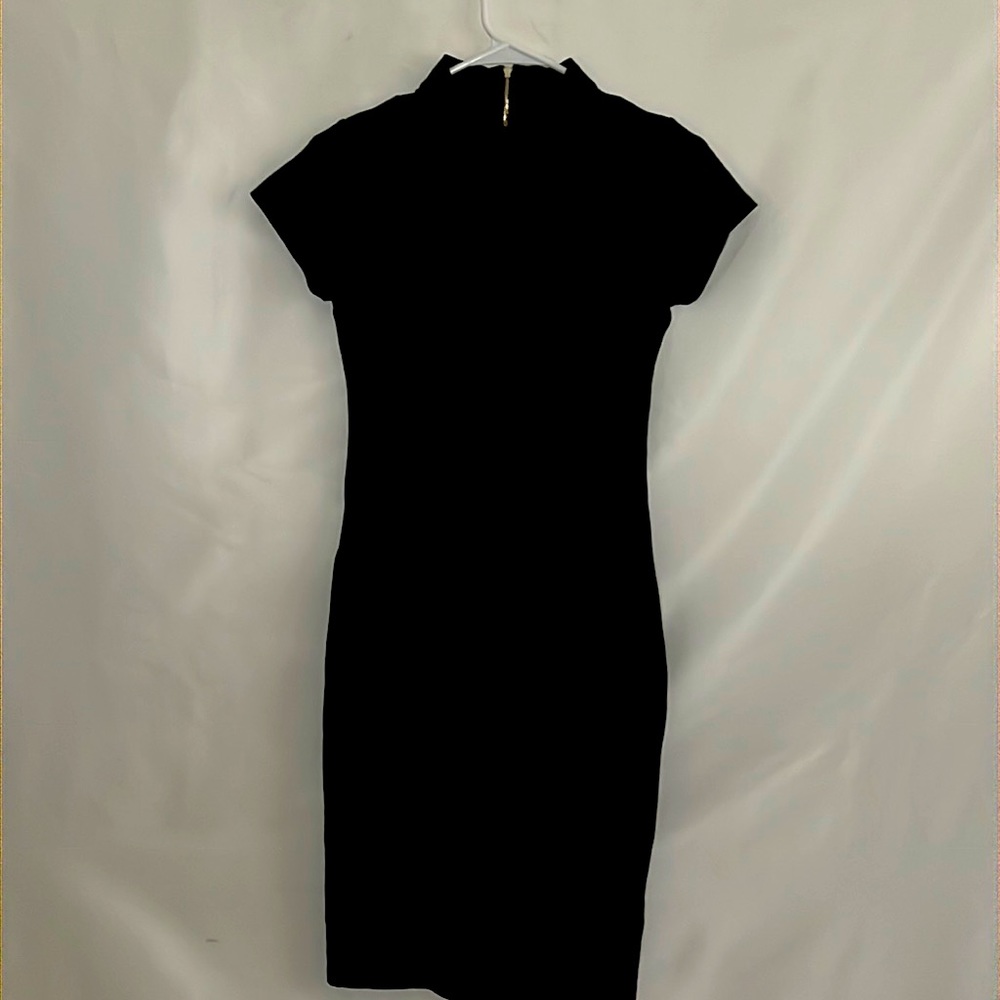 “Caution: Curves Ahead” Form Fitting Little Black Dress